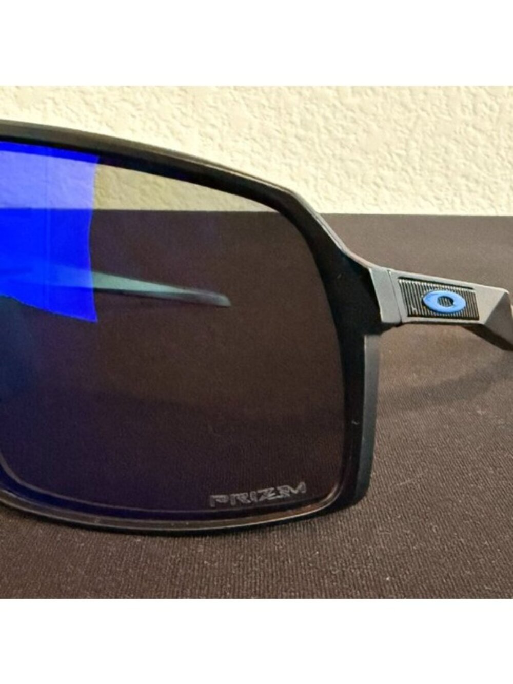 OO9406 Oakley SUTRO Matte Black Frame Prizm Reflective Blue Lenses - Picture 5 of 9